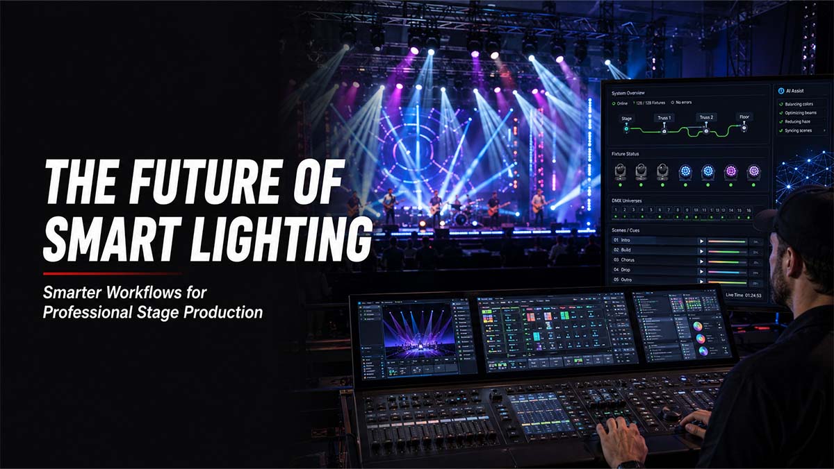 How Smart Technology Is Reshaping Professional Stage Lighting Workflows
